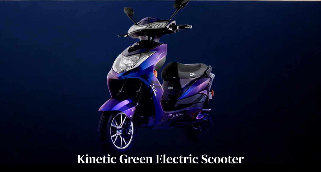 Kinetic Green Electric Scooter : सिर्फ ₹71,990 में – 100KM रेंज और जबरदस्त फीचर्स के साथ!